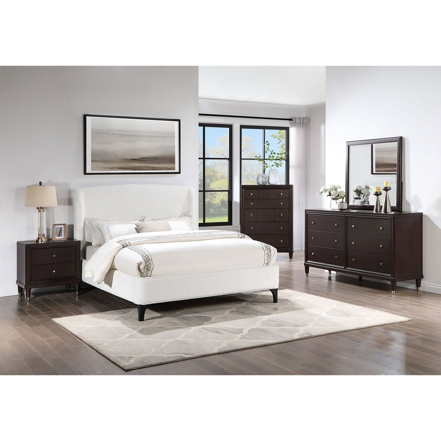 Theodore - Wingback Bed - The Sleep Loft - Online Mattress Showroom NYC