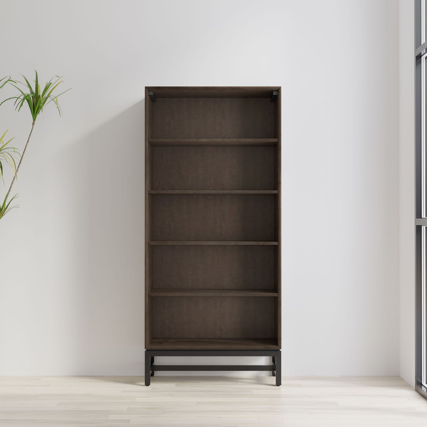 Banting - Mid Century Bookcase, Handcrafted - The Sleep Loft - Online Mattress Showroom NYC