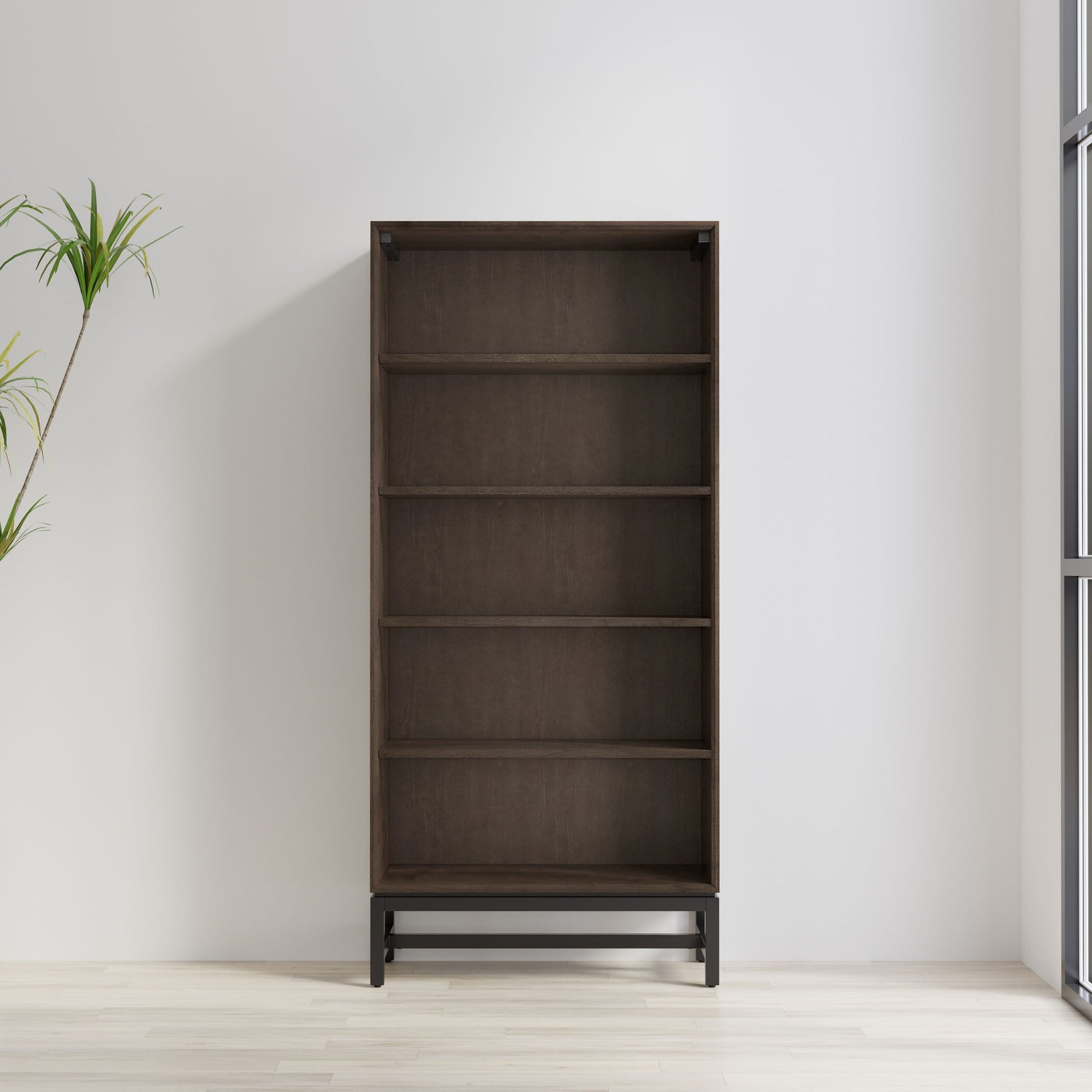 Banting - Mid Century Bookcase, Handcrafted - The Sleep Loft - Online Mattress Showroom NYC