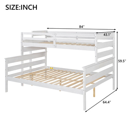 Detachable Design Bunk Bed With Ladder - The Sleep Loft - Online Mattress Showroom NYC