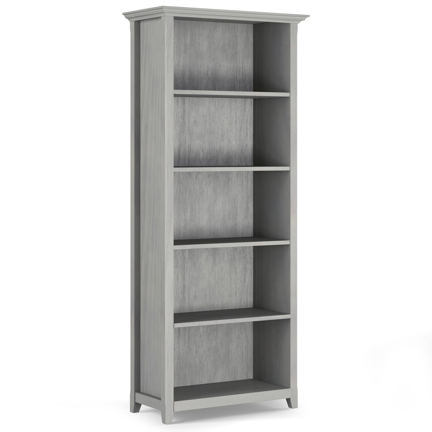 Amherst - 5 Shelf Bookcase, Handcrafted - The Sleep Loft - Online Mattress Showroom NYC