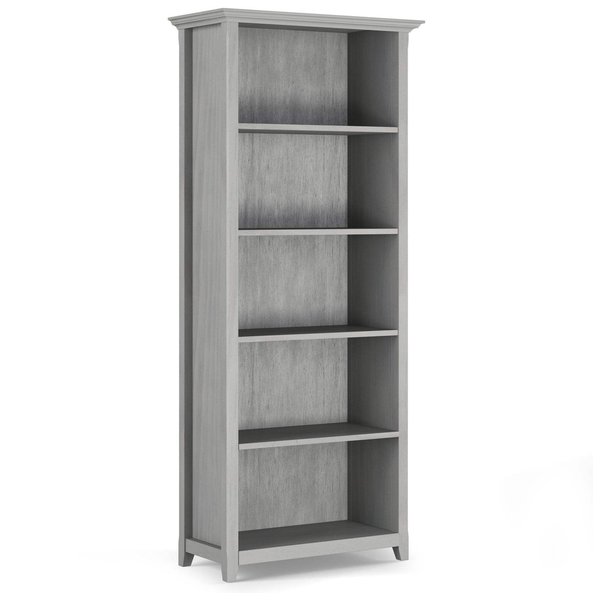 Amherst - 5 Shelf Bookcase, Handcrafted - The Sleep Loft - Online Mattress Showroom NYC