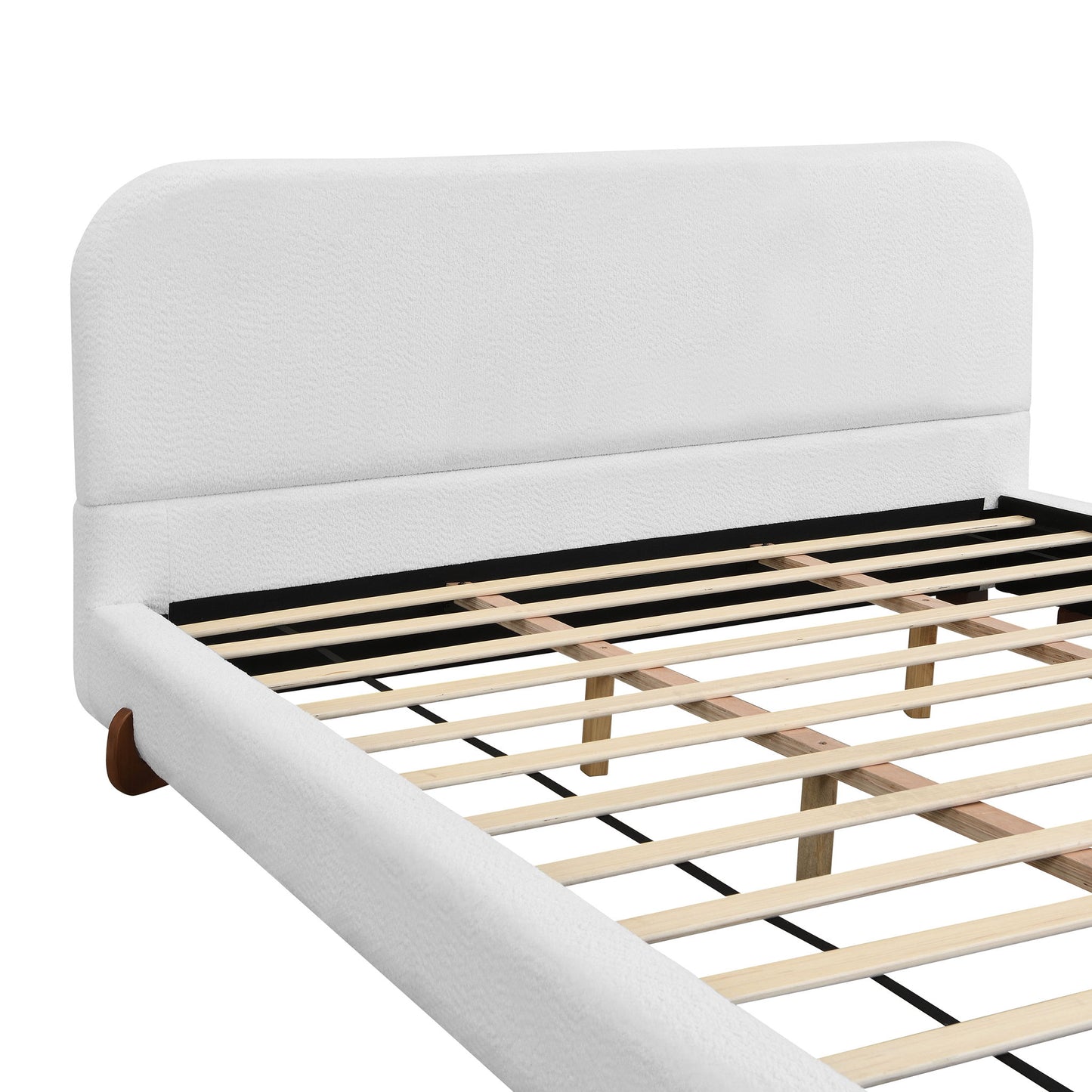 Elegant Upholstered Bed Frame - The Sleep Loft - Online Mattress Showroom NYC