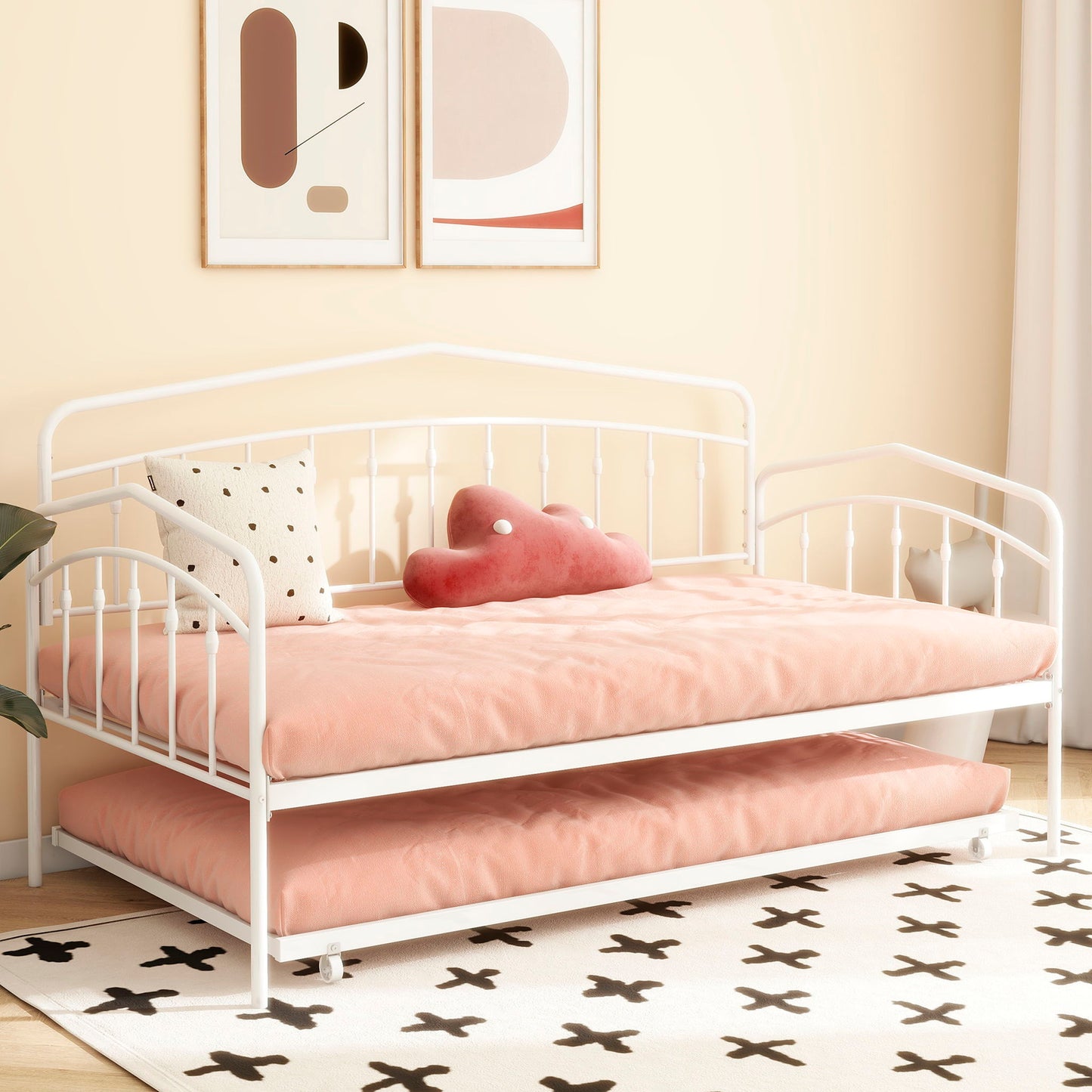 Fox - Daybed With Twin Trundle - The Sleep Loft - Online Mattress Showroom NYC