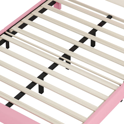 Upholstered Princess Platform Bed With Crown Headboard - The Sleep Loft - Online Mattress Showroom NYC