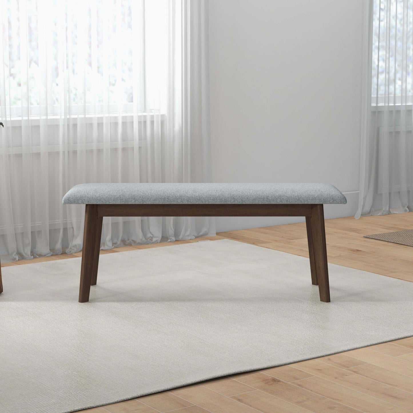 Carlos - Upholstered Bench - The Sleep Loft - Online Mattress Showroom NYC