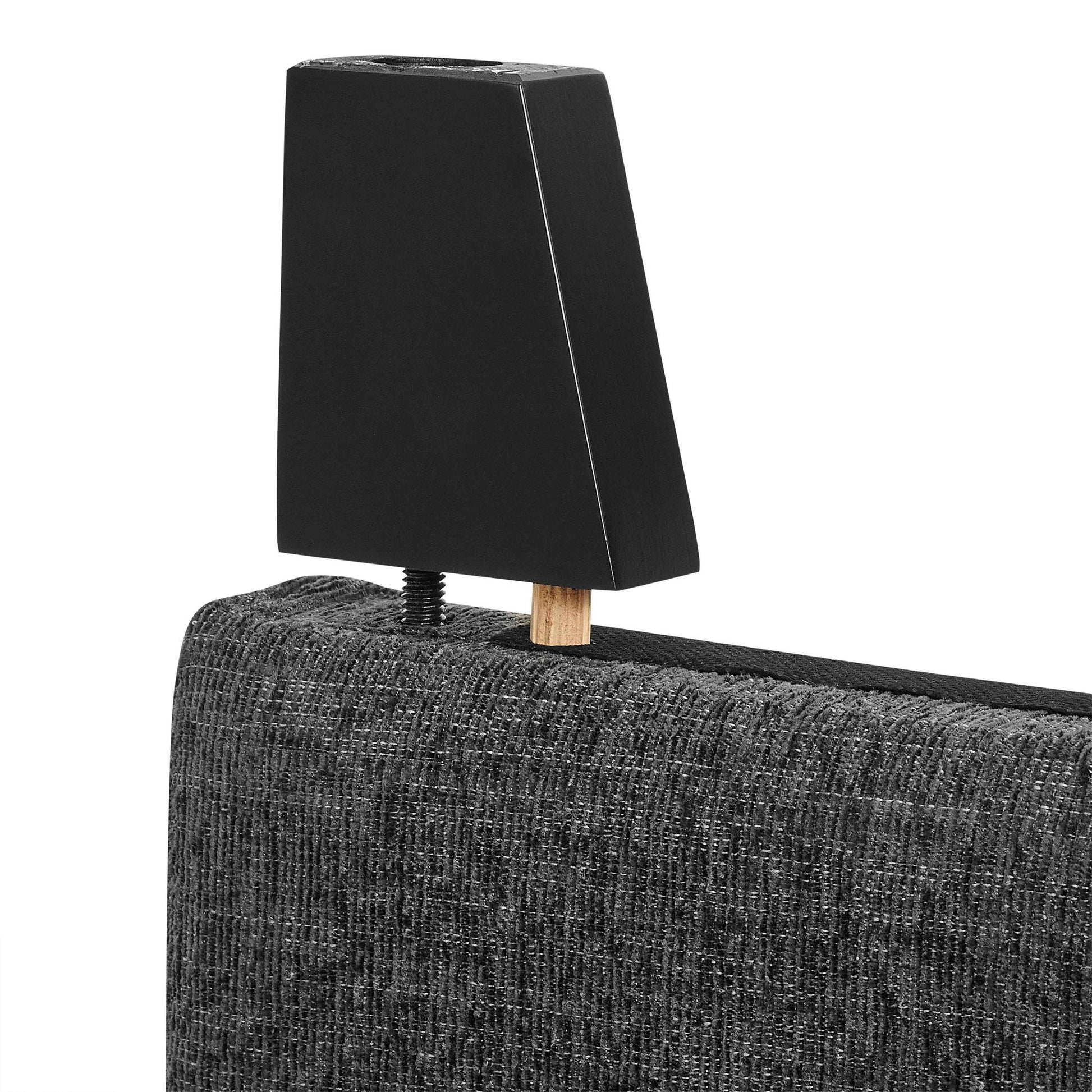 Squares Upholstered Platform Bed - The Sleep Loft - Online Mattress Showroom NYC