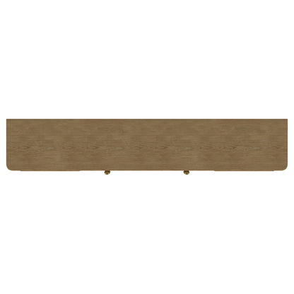 Arini Rattan Cane 2-door TV Stand Media Console Sand Wash