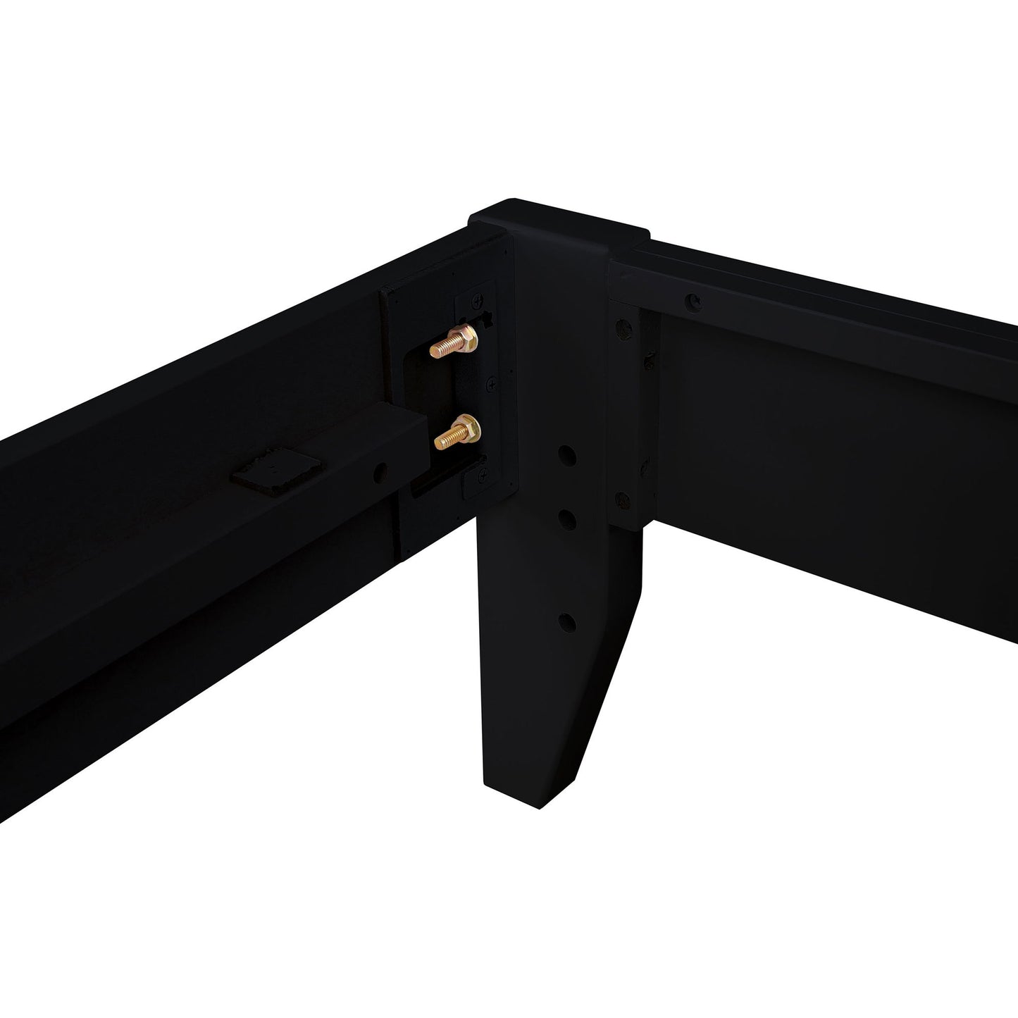 Ridgeview - Queen Storage Panel Bed With Low Profile Design - Black - The Sleep Loft - Online Mattress Showroom NYC