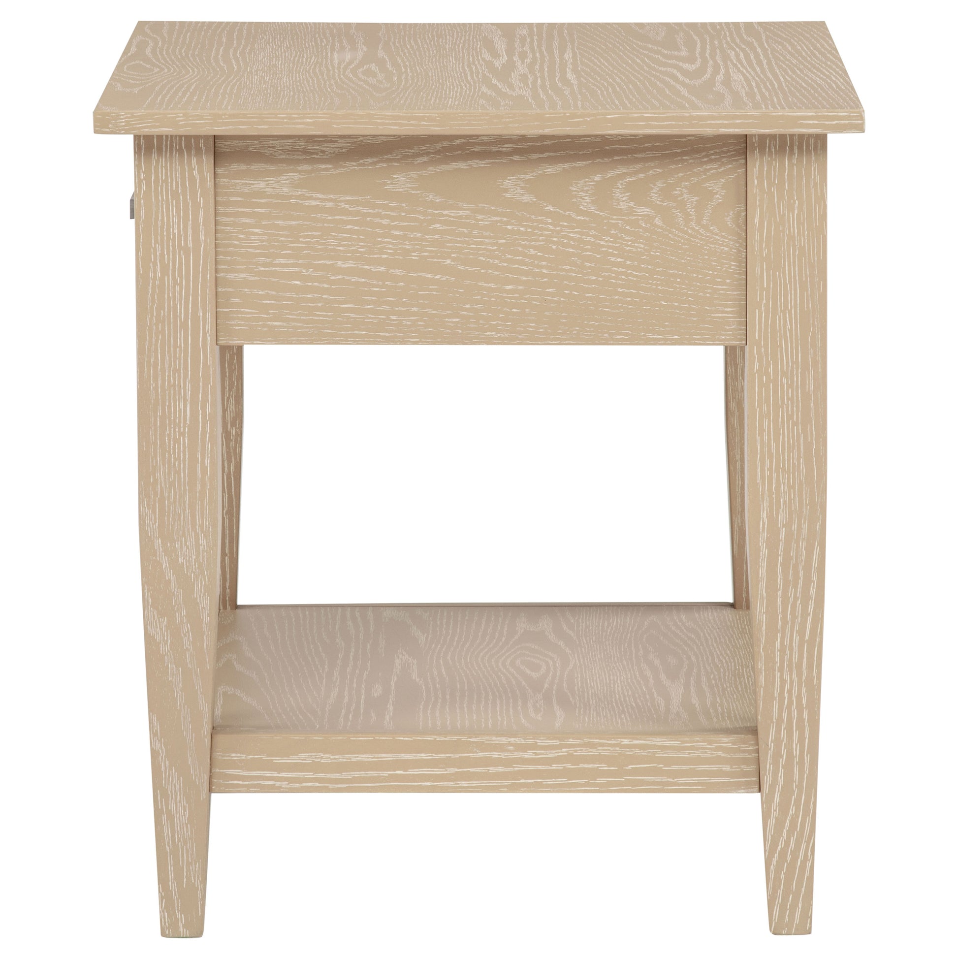 Lindenton 1-drawer Wood Occasional Side End Table Blonde