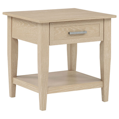 Lindenton 2-piece Wood Lift-Top Coffee and End Table Set Blonde