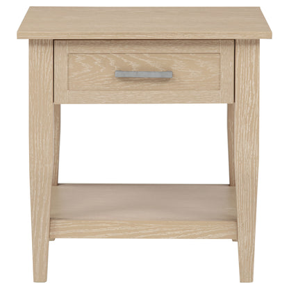 Lindenton 2-piece Wood Lift-Top Coffee and End Table Set Blonde