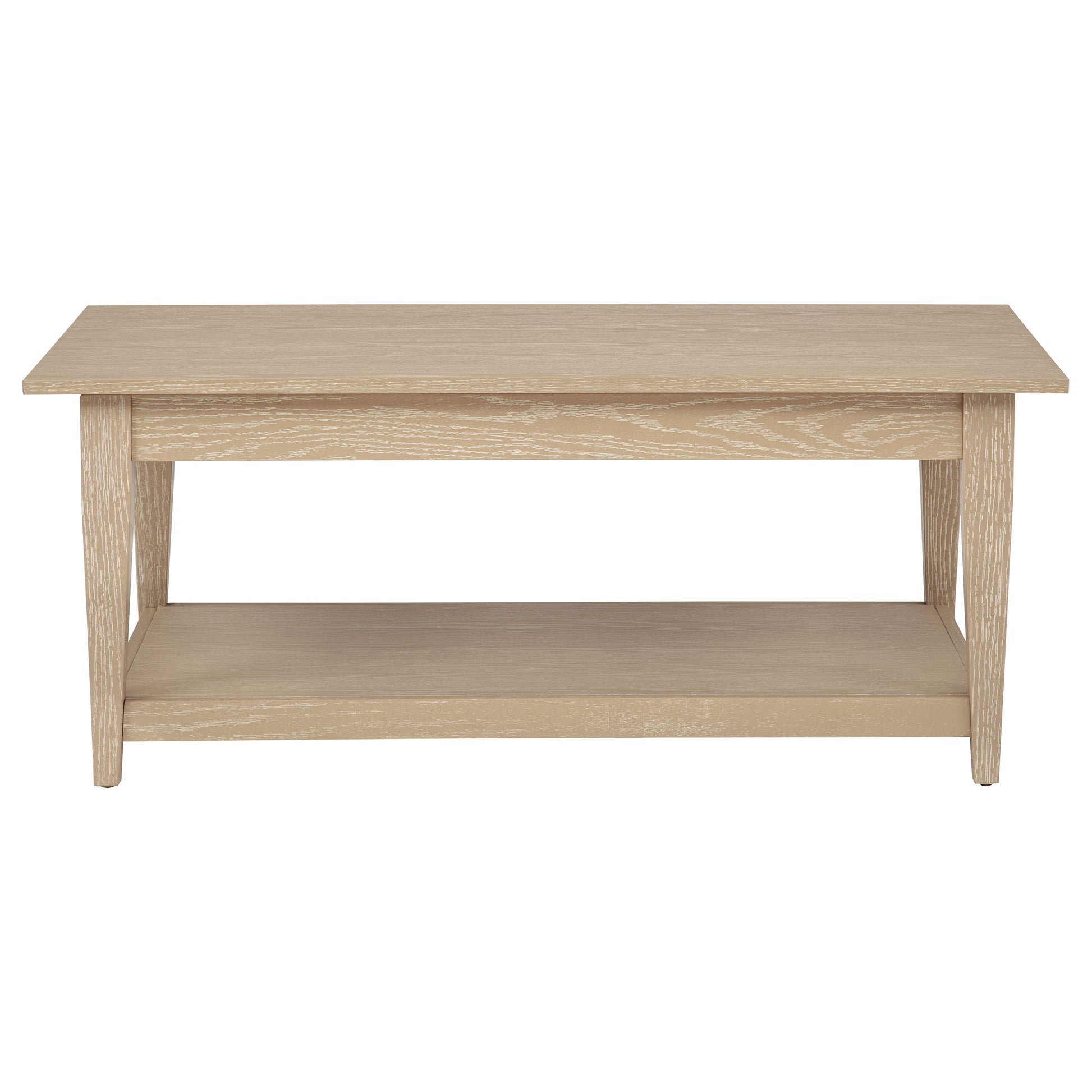 Lindenton 3-piece Wood Lift-Top Coffee and End Table Set Blonde