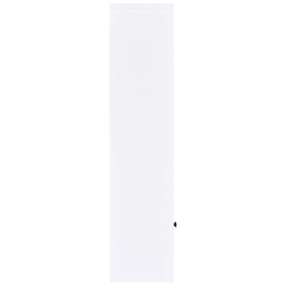 Laughlin 4-shelf Engineered Wood Media Tower White