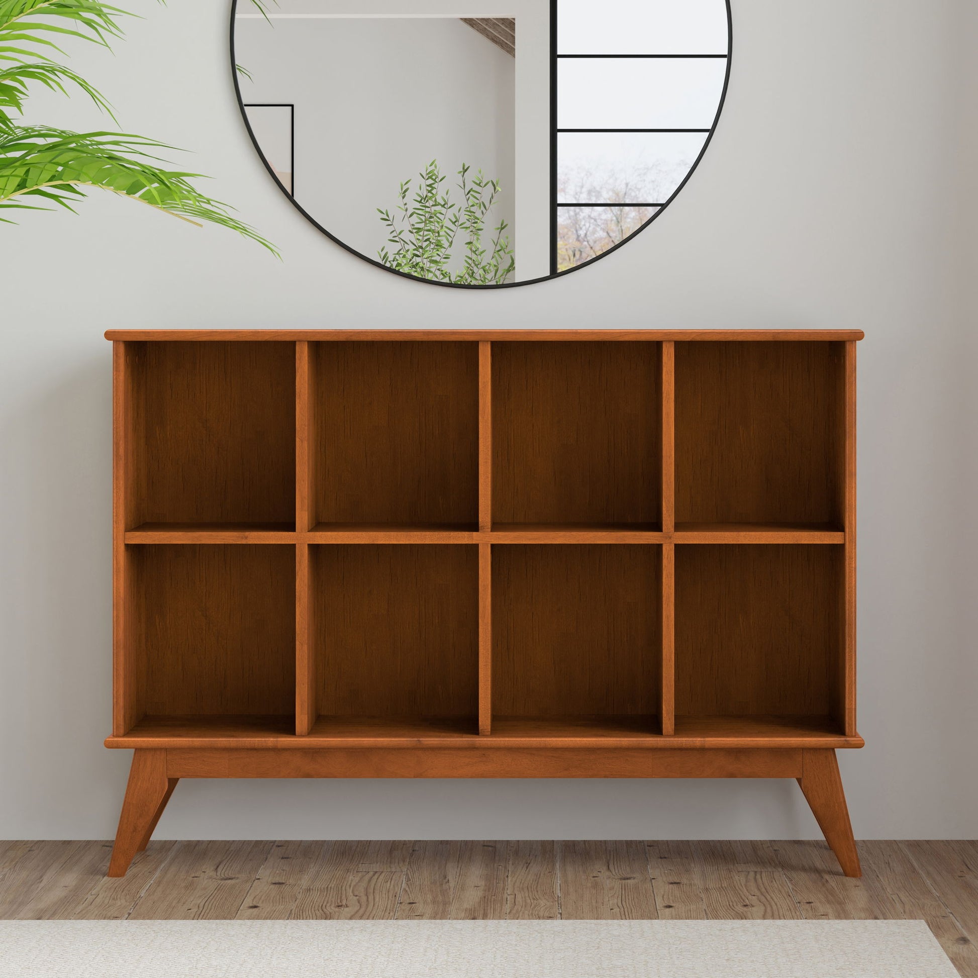 Draper - Handcrafted Low Bookcase - The Sleep Loft - Online Mattress Showroom NYC