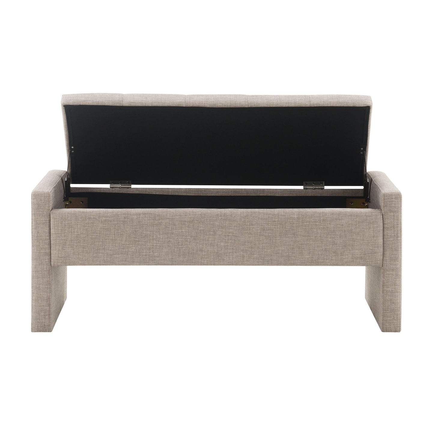 Modern Upholstered Large Bed End Bench With Storage - The Sleep Loft - Online Mattress Showroom NYC