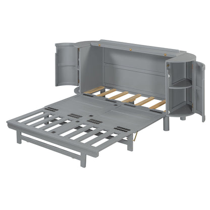 Murphy Bed With Hidden Storage & Modern Woven Design - The Sleep Loft - Online Mattress Showroom NYC