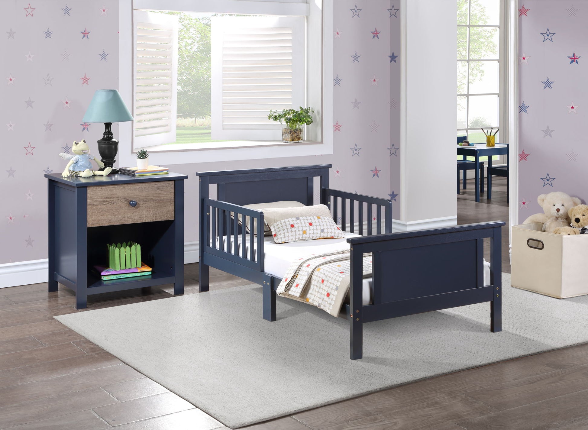 Connelly - Reversible Panel Toddler Bed - The Sleep Loft - Online Mattress Showroom NYC
