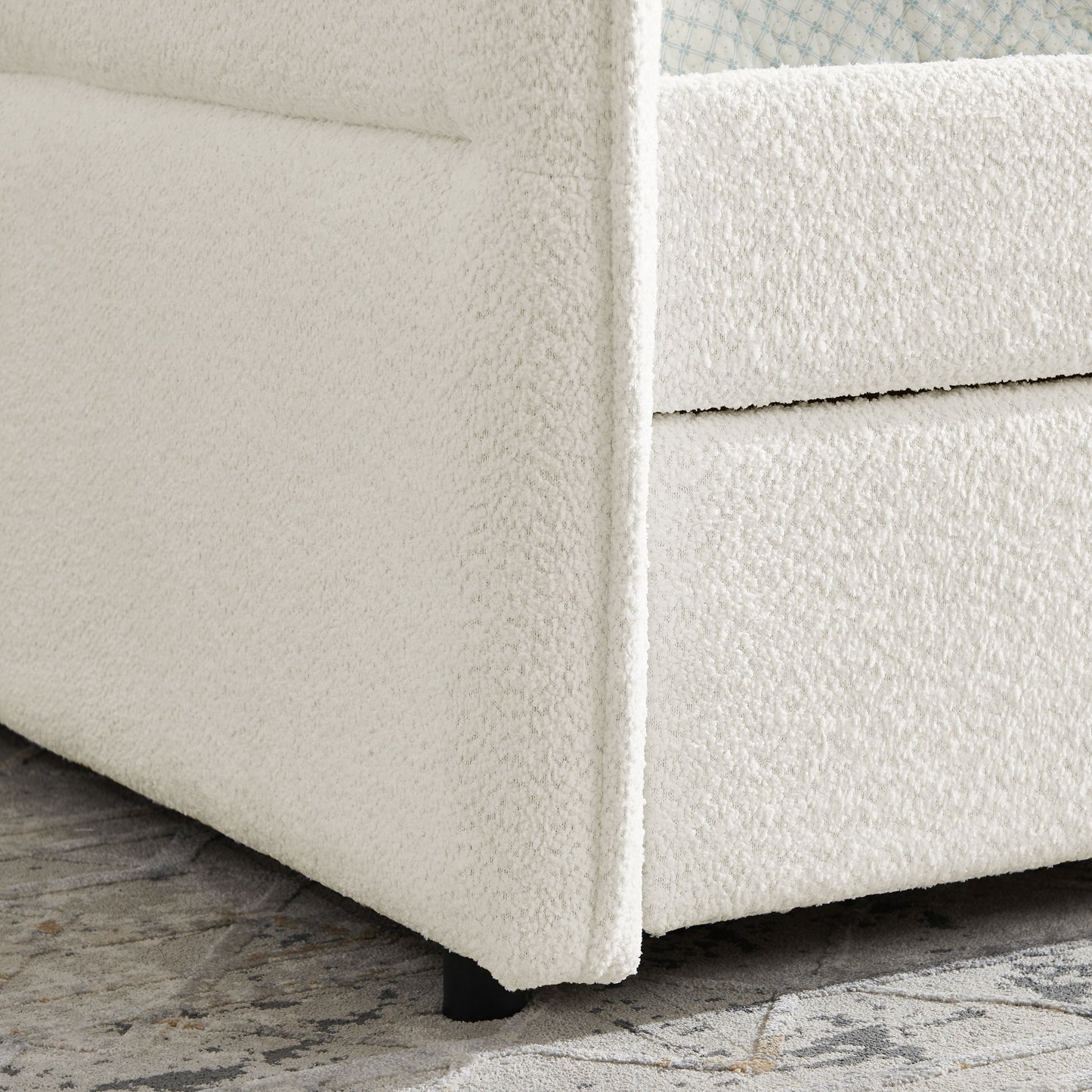 Upholstered Daybed With Pop Up Trundle - The Sleep Loft - Online Mattress Showroom NYC