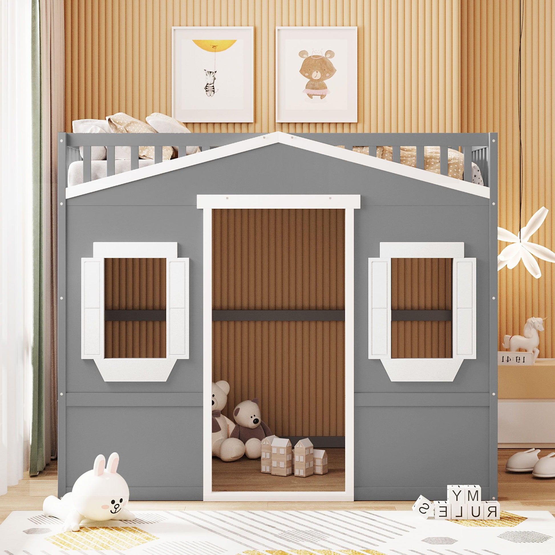 Elegant House Loft Bed With Ladder - The Sleep Loft - Online Mattress Showroom NYC