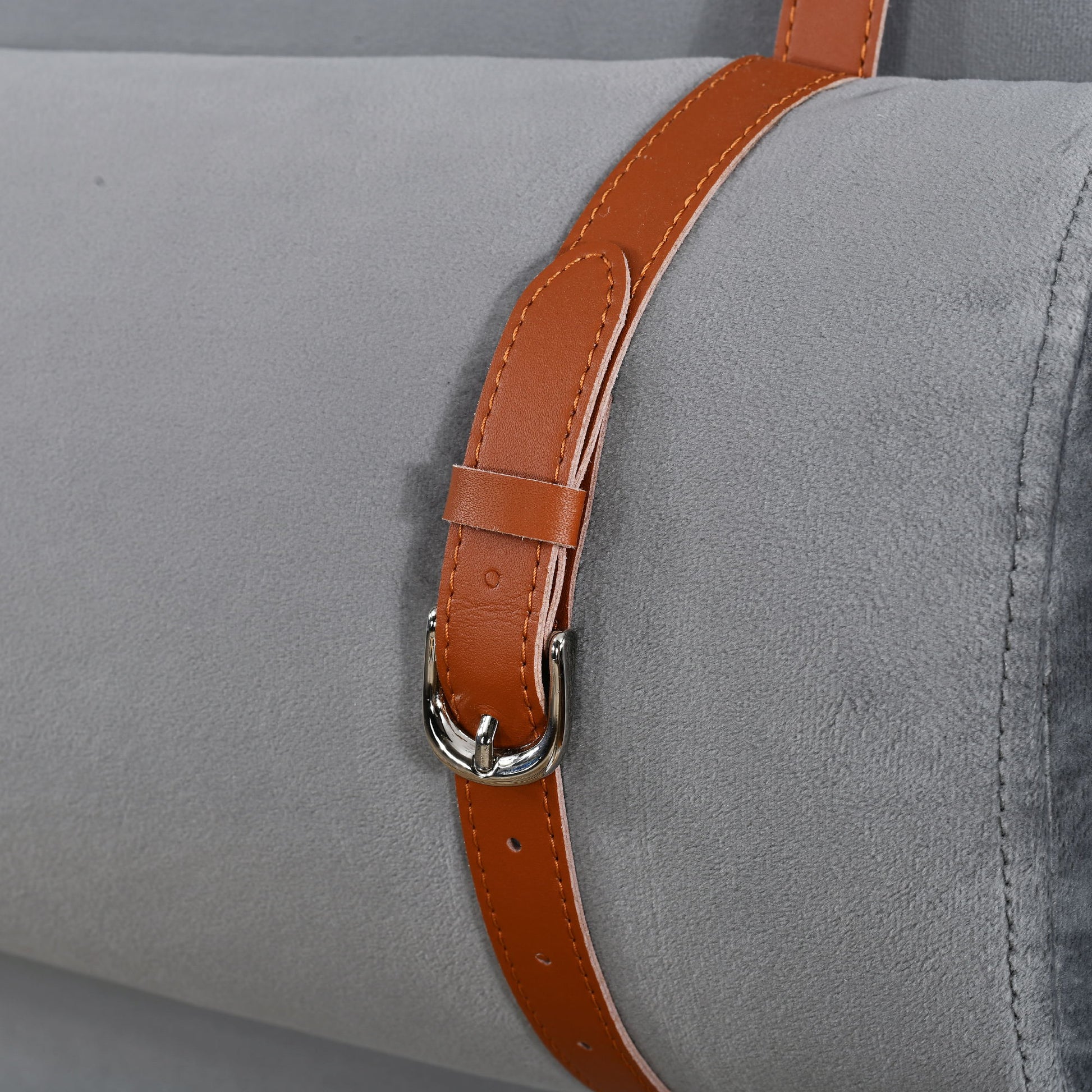 Upholstered Platform Bed, 2 Outlets And USB Charging Ports On Both Sides, 2 Bedside Pillows, Storage Shelves - The Sleep Loft - Online Mattress Showroom NYC