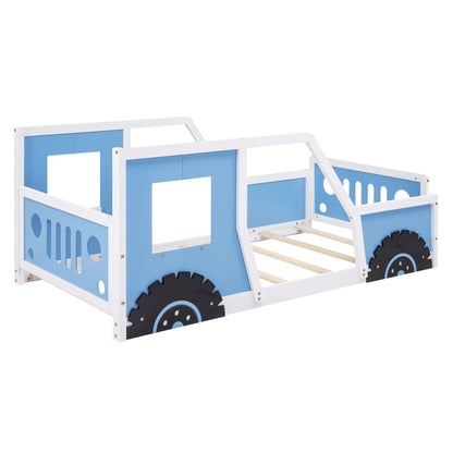 Classic Car Shaped Platform Bed With Wheels - The Sleep Loft - Online Mattress Showroom NYC