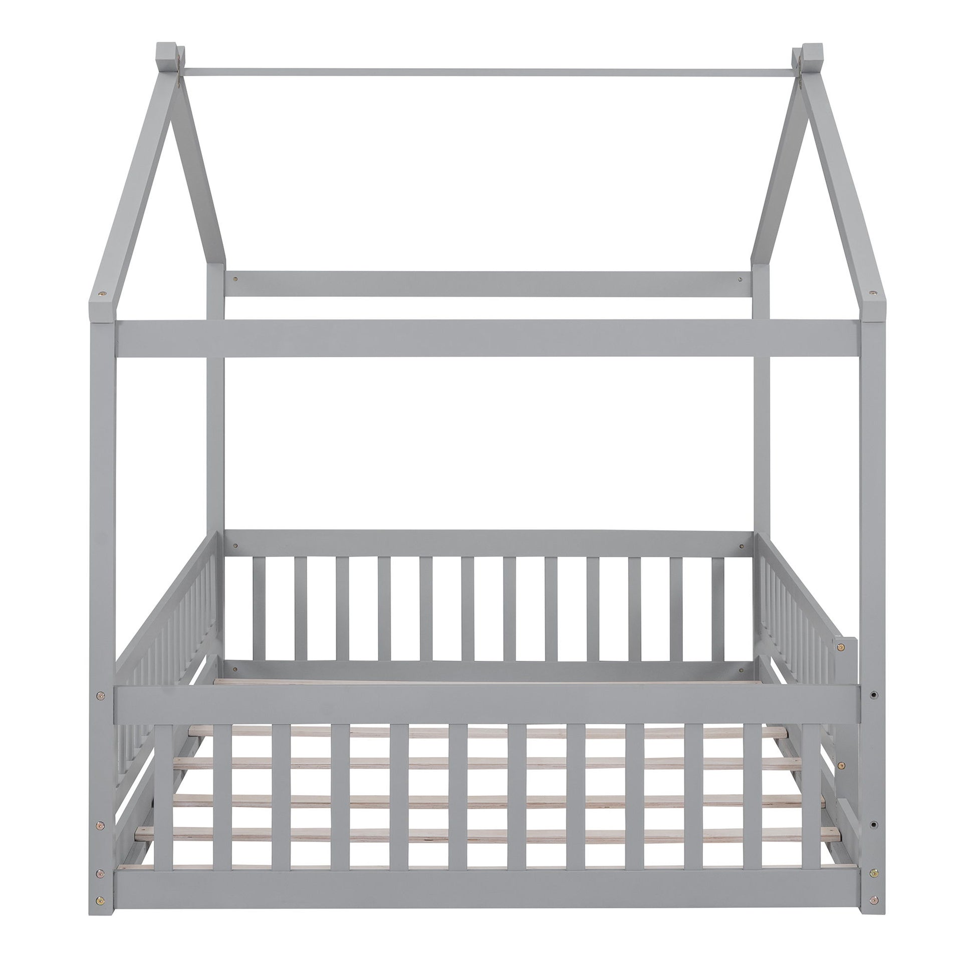 Bed House Bed Frame With Fence - The Sleep Loft - Online Mattress Showroom NYC