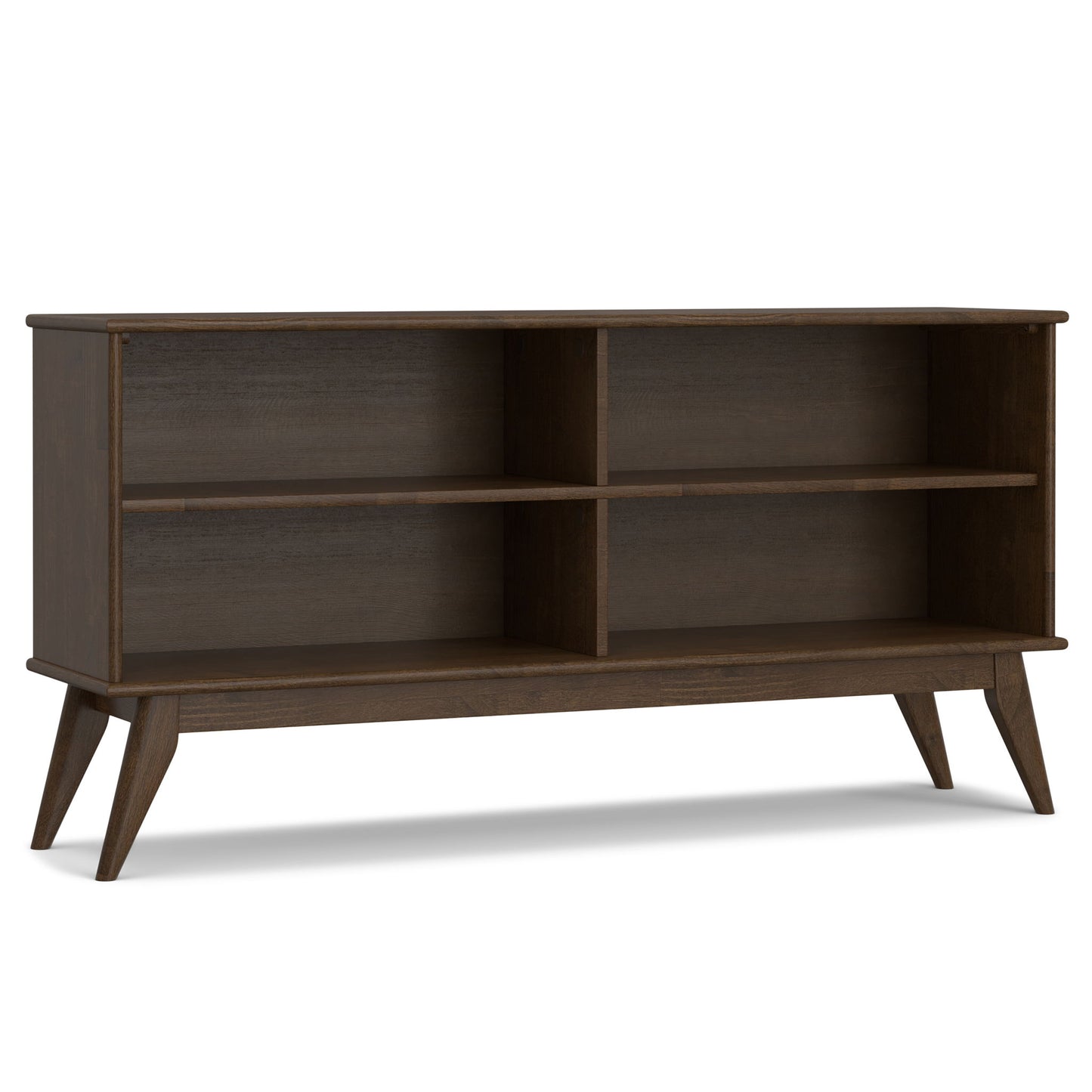 Draper - Handcrafted Low Bookcase - The Sleep Loft - Online Mattress Showroom NYC