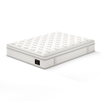 12'' Hybrid Mattress, Memory Foam & Pocket Springs For Pressure Relief