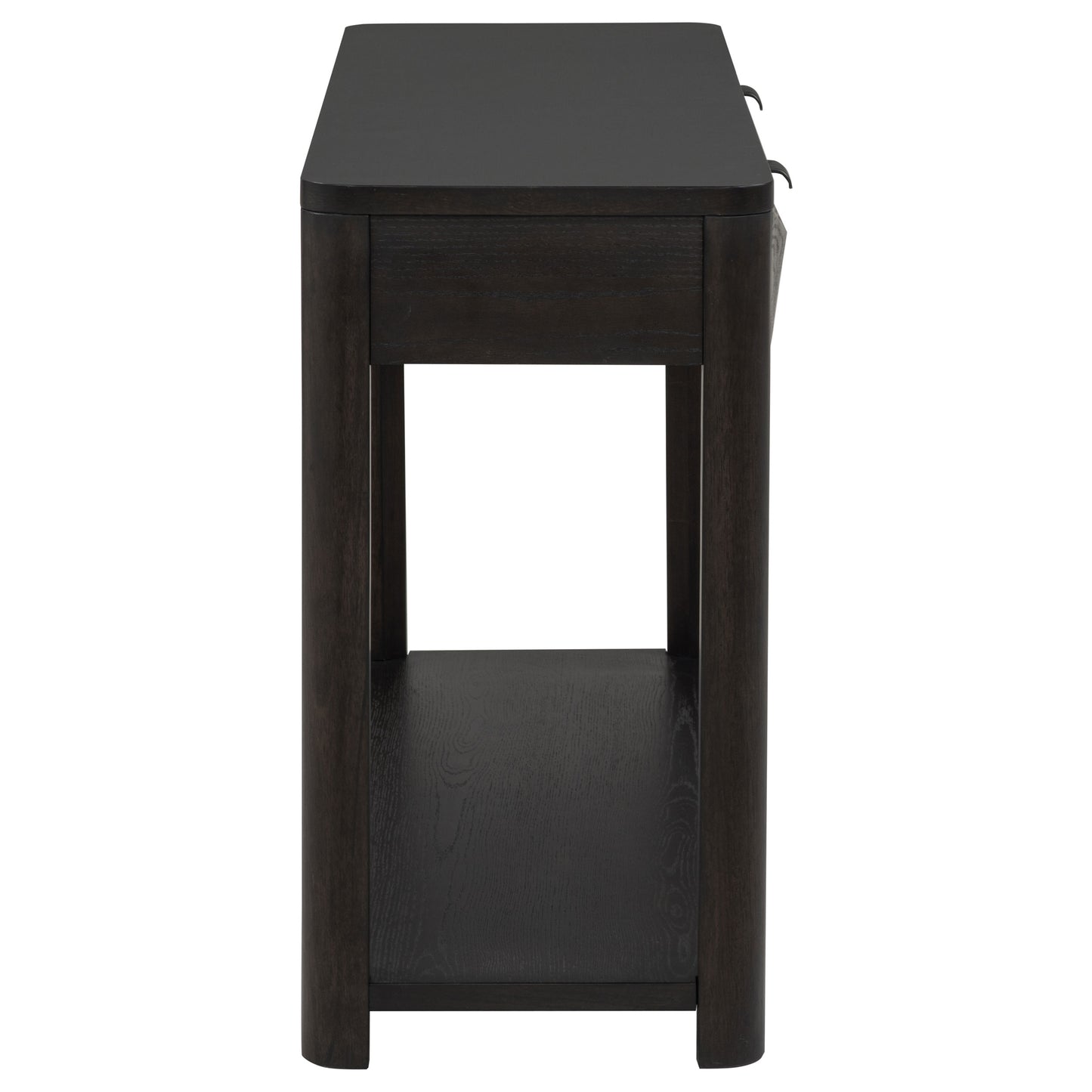 Marcelo Sofa Console Table with 2 Drawers and Shelf Coffee