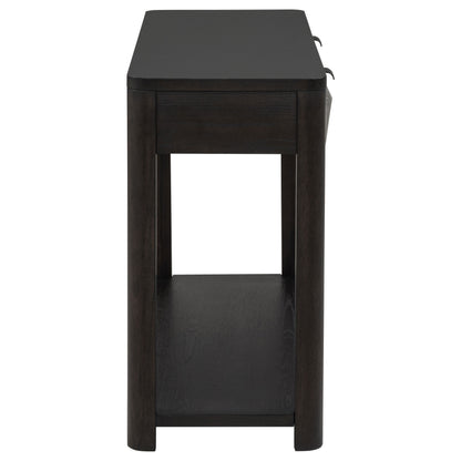 Marcelo Sofa Console Table with 2 Drawers and Shelf Coffee