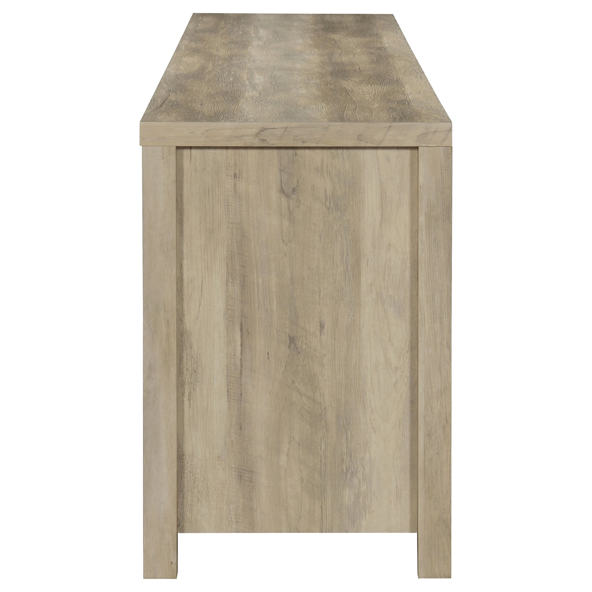 Madra 2-door Engineered Wood 79-inch TV Stand Distressed Pine