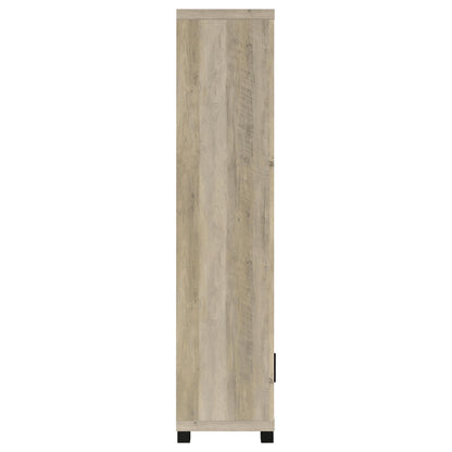 Sachin 3-piece 79-inch TV Entertainment Center Antique Pine