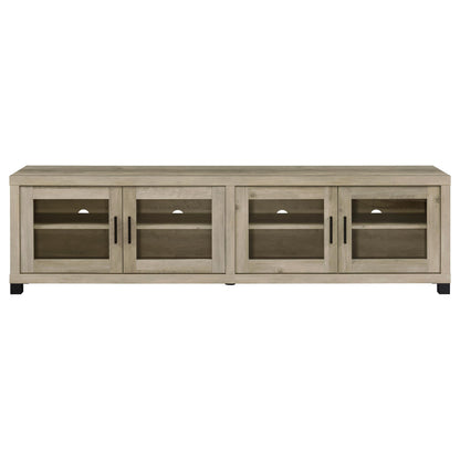 Sachin 3-piece 79-inch TV Entertainment Center Antique Pine