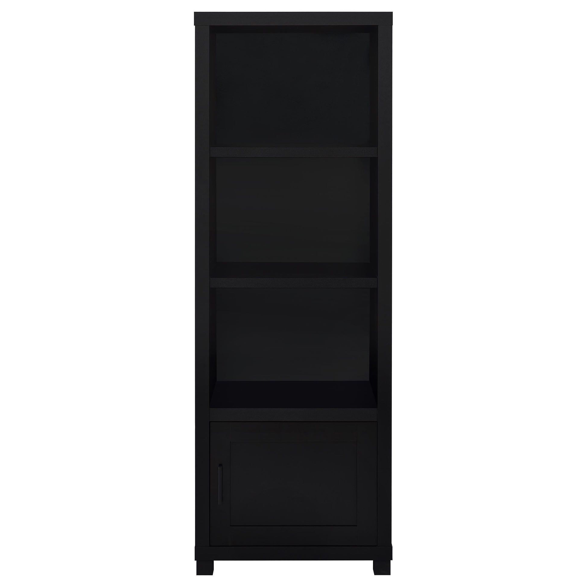 Sachin 3-piece Entertainment Center 79-inch TV Stand Black