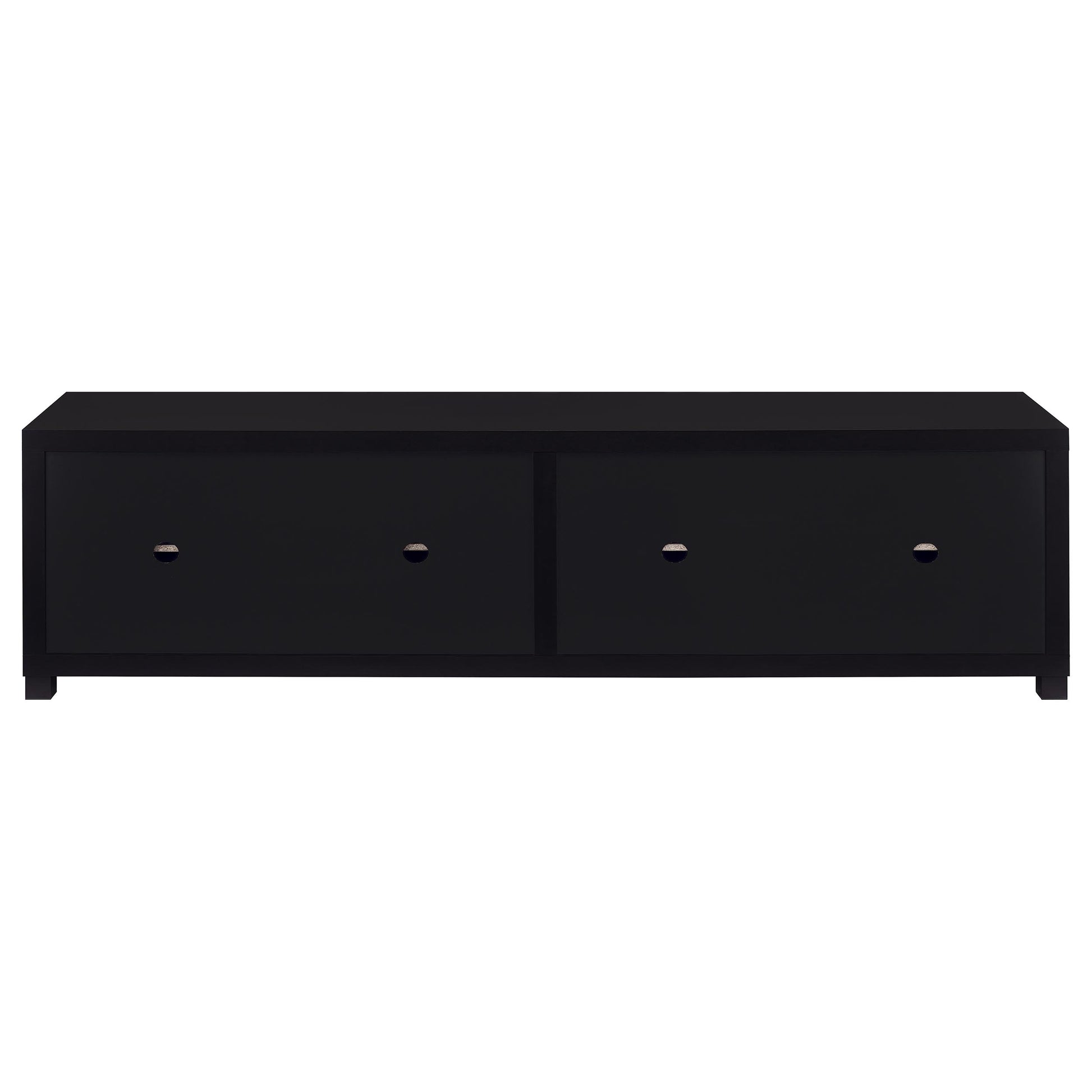 Sachin 4-door Engineered Wood 79-inch TV Stand Black