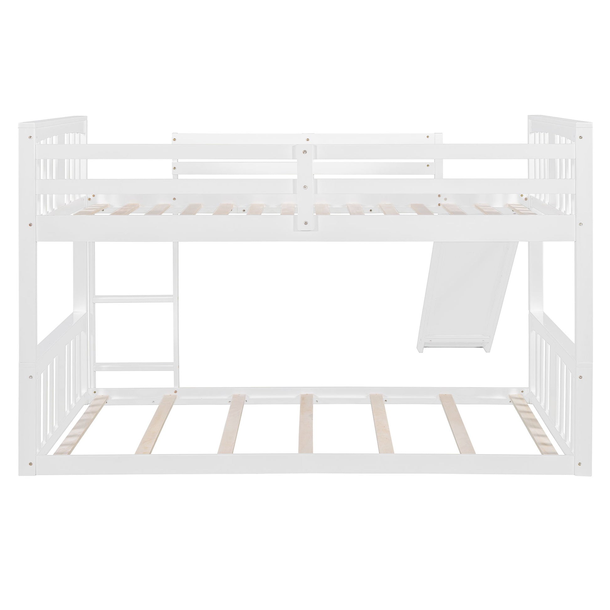 Bunk Bed With Convertible Ladder And Slide - The Sleep Loft - Online Mattress Showroom NYC