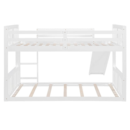Bunk Bed With Convertible Ladder And Slide - The Sleep Loft - Online Mattress Showroom NYC