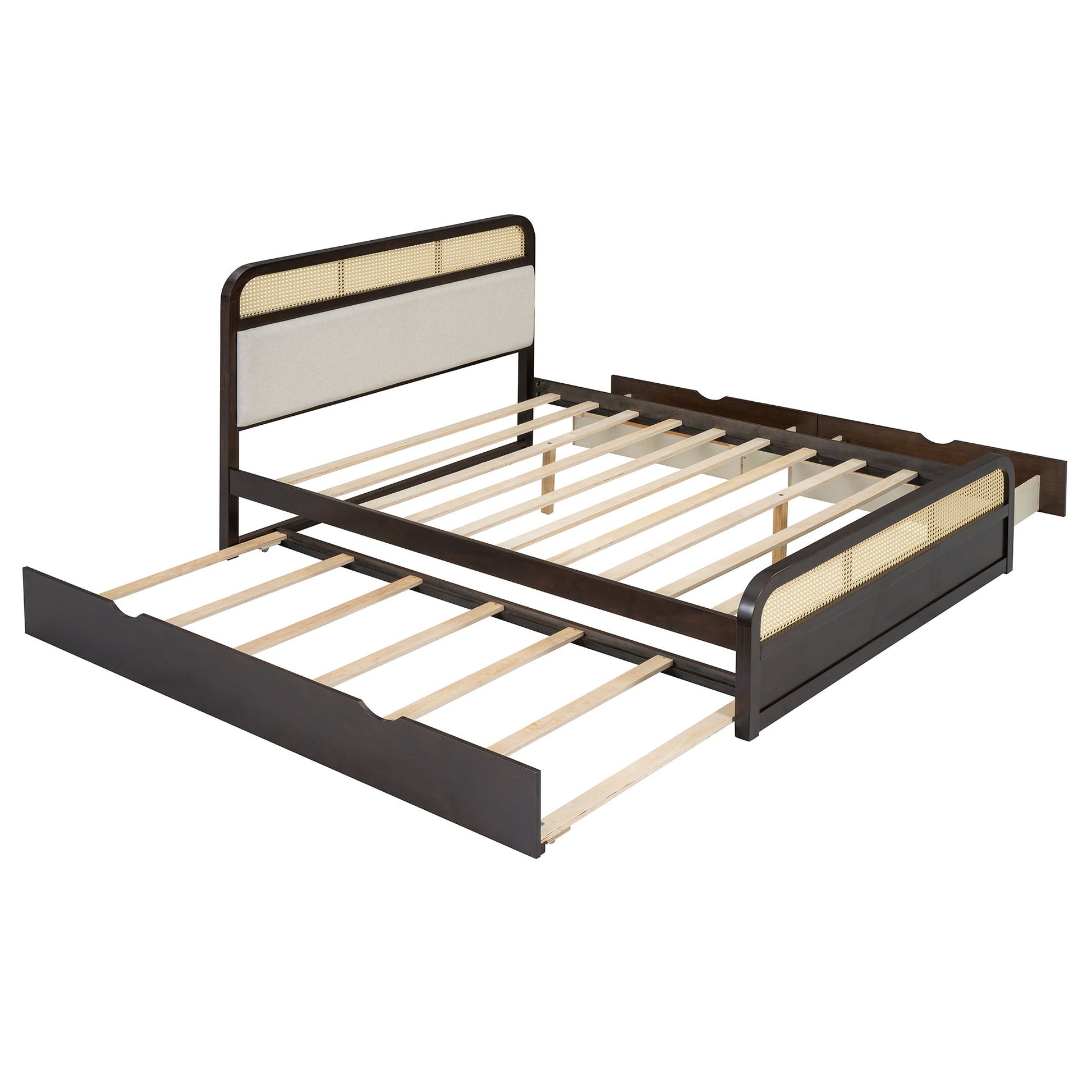 Platform Bed With Trundle And 2 Drawers - The Sleep Loft - Online Mattress Showroom NYC