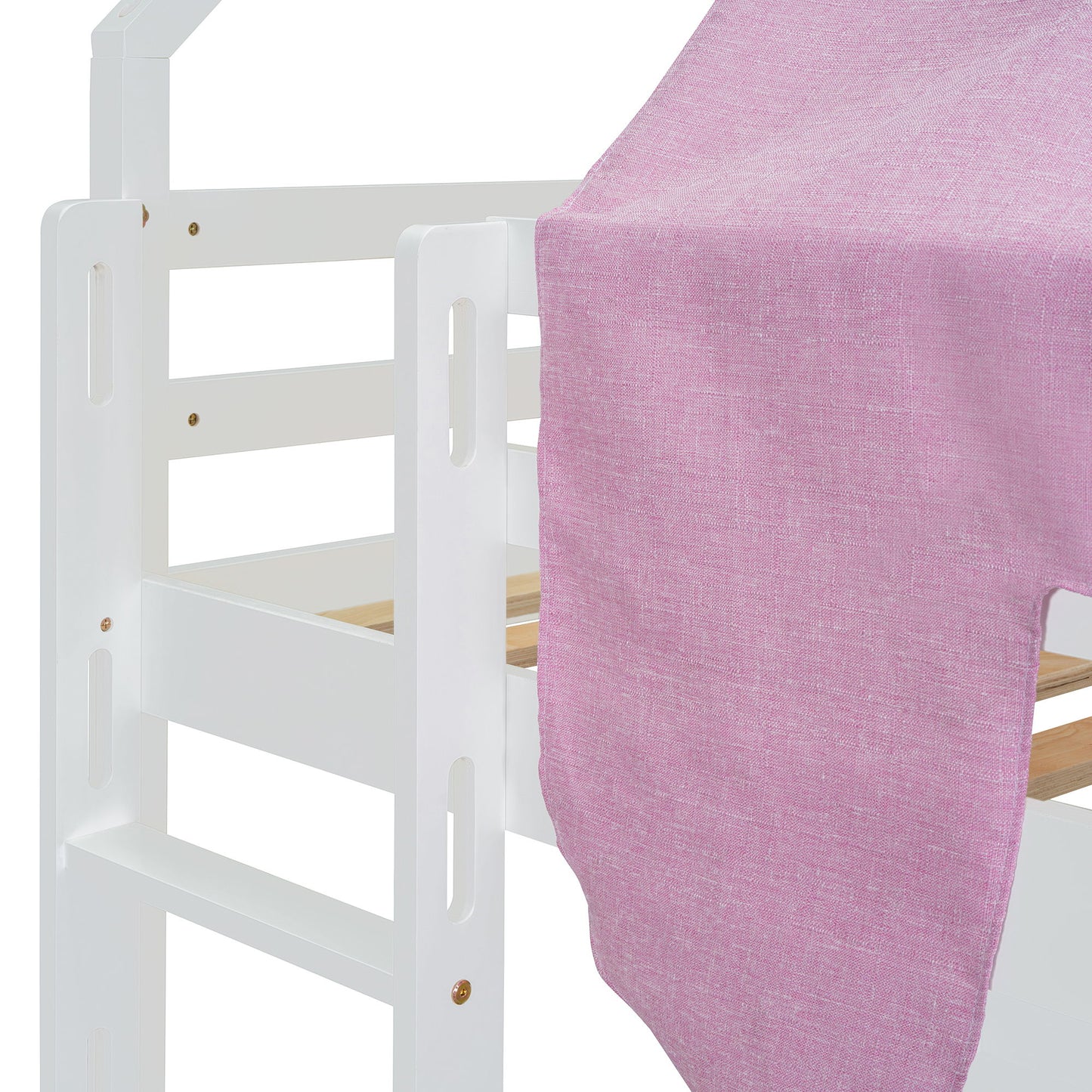 Loft Bed With House Shaped Frame And Tent - The Sleep Loft - Online Mattress Showroom NYC
