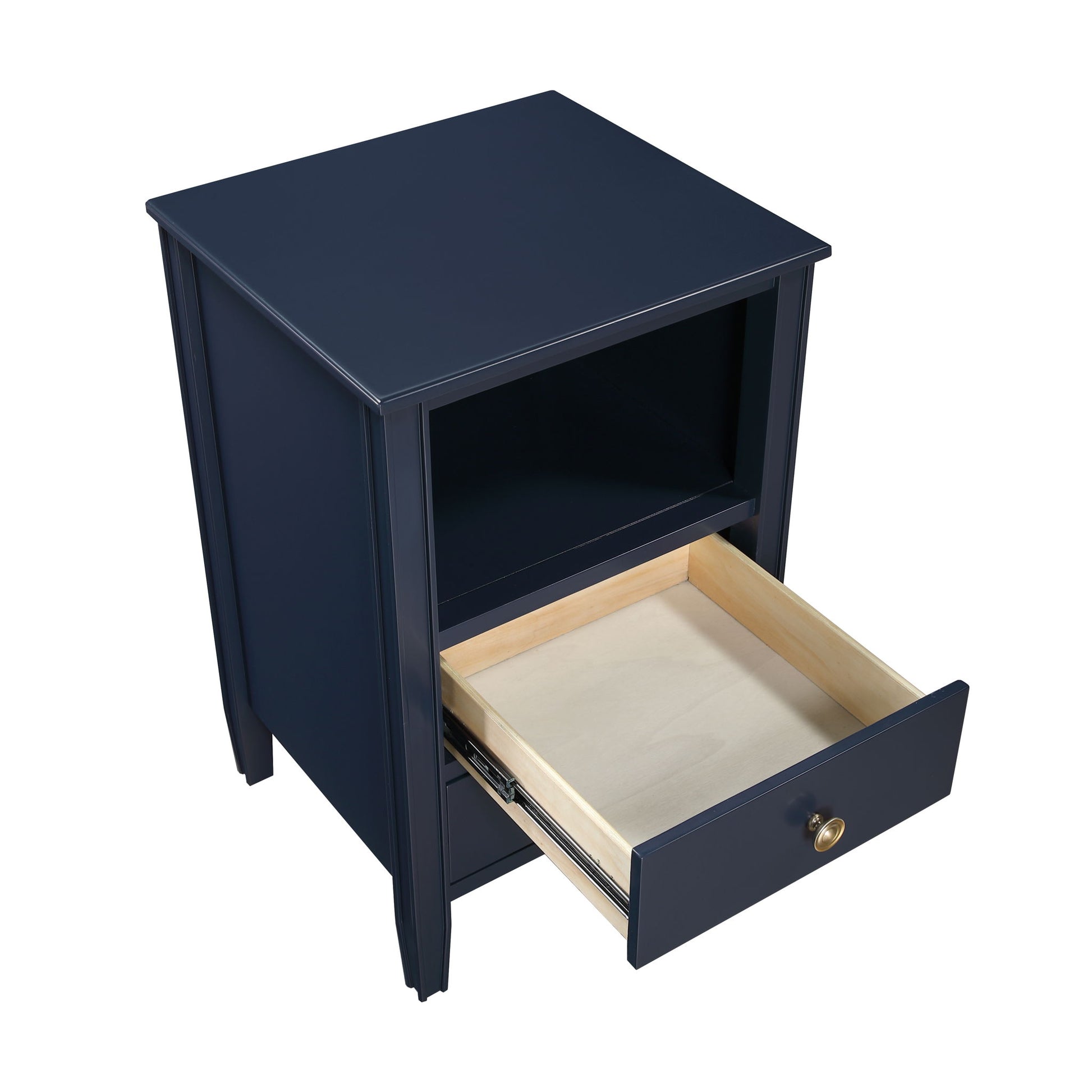 Winston - 2 Drawer Storage Nightstand - The Sleep Loft - Online Mattress Showroom NYC