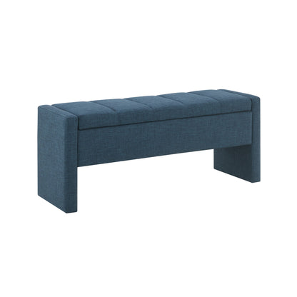 Modern Upholstered Large Bed End Bench With Storage - The Sleep Loft - Online Mattress Showroom NYC