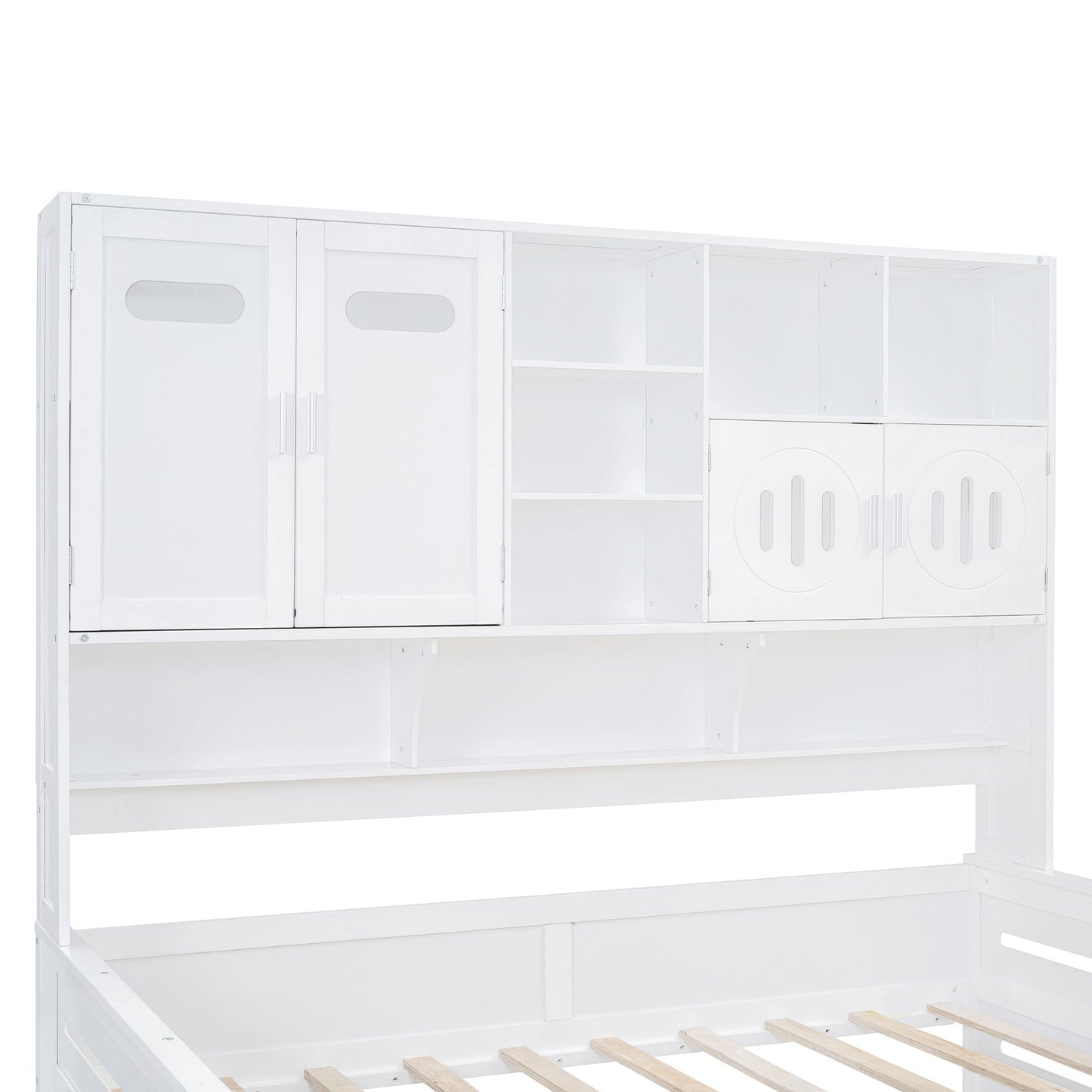 Daybed With All-In-One Cabinet And Shelf - The Sleep Loft - Online Mattress Showroom NYC