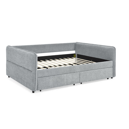 Upholstered Daybed & 2 Drawers - The Sleep Loft - Online Mattress Showroom NYC