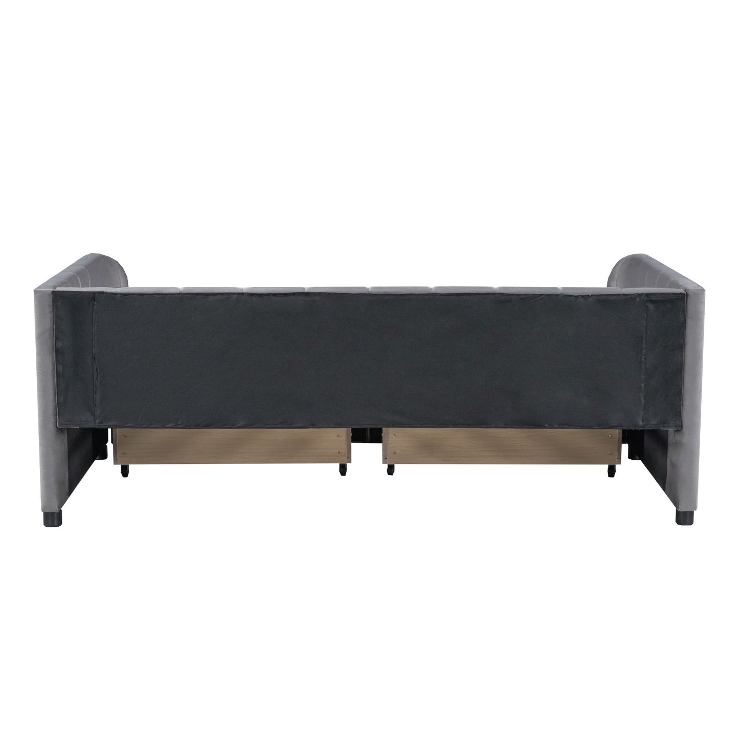 Upholstered Daybed With Ergonomic Design Backrest - The Sleep Loft - Online Mattress Showroom NYC