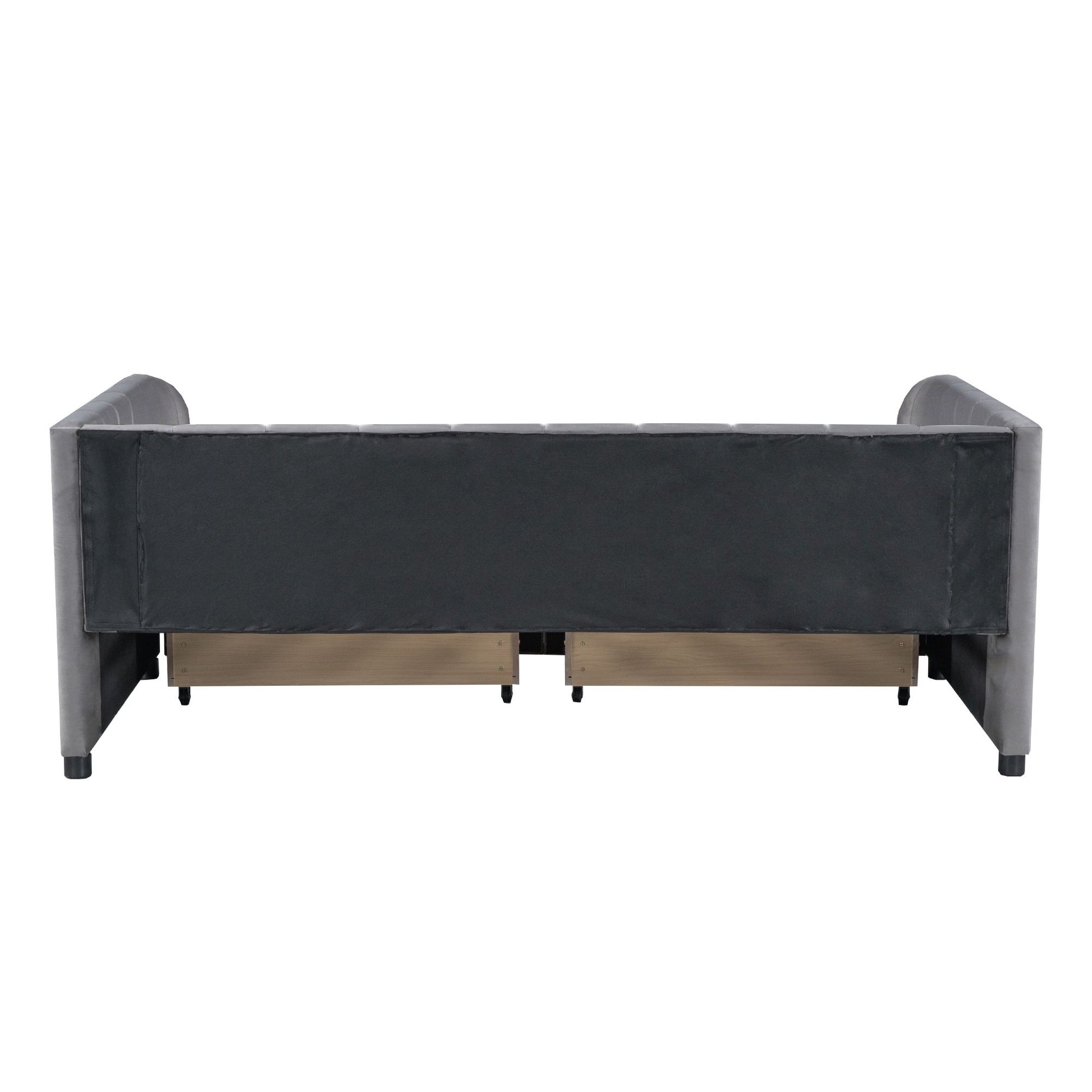 Upholstered Daybed With Ergonomic Design Backrest - The Sleep Loft - Online Mattress Showroom NYC
