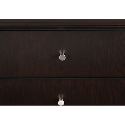 Niguel - 2 Drawer Nightstand With Felt Lined Top Drawer - Brown - The Sleep Loft - Online Mattress Showroom NYC