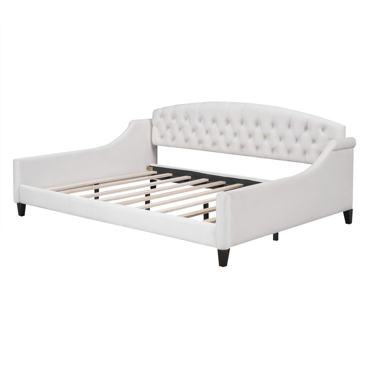 Modern Tufted Button Daybed - The Sleep Loft - Online Mattress Showroom NYC