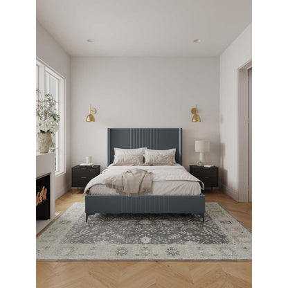 Promenade - Bed With Upholstered Headboard And Slats - The Sleep Loft - Online Mattress Showroom NYC