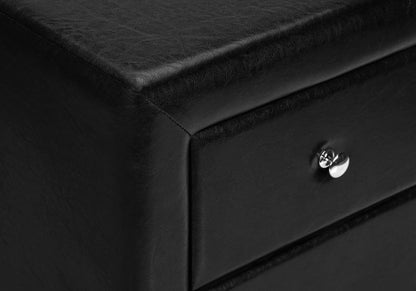 Nightstand, Storage Drawer Versatile Use, Upholstered, Transitional - The Sleep Loft - Online Mattress Showroom NYC